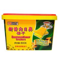 菲律宾进口食品 Sunflower向日葵饼干 芒果味夹心薄饼800g