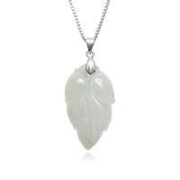 凤禧金枝玉叶S925银翡翠吊坠(赠S925银项链一条)