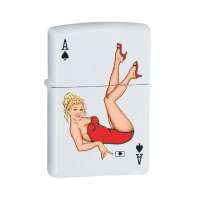 ZIPPO打火机 24815黑桃A