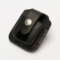 ZIPPO打火机 zippo黑色皮套LPTBK