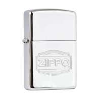 ZIPPO打火机 28187横标镜面蚀刻打火机