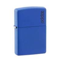 ZIPPO打火机 229ZL蓝哑漆商标打火机