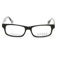 亿超全框板材非主流复古眼镜架男女款9812 黑白