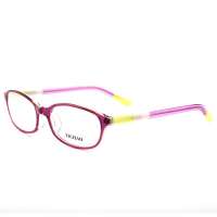 亿超近视眼镜框潮非主流板材镜架复古眼镜架男女FB5019 紫红