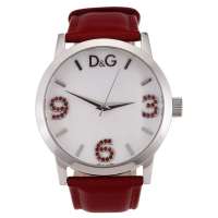 杜嘉班纳D&G潮流时尚皮带贝壳盘女士手表DW0692