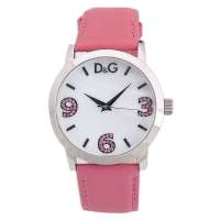 杜嘉班纳D&G POSE系列石英女表DW0693 粉色