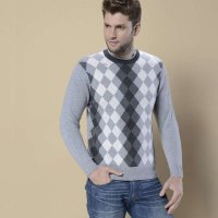 墨漓男式羊绒衫6113