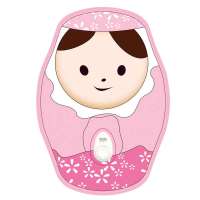 家博士水电分离热水袋暖水袋JBS-N001-2乐乐乖乖