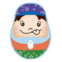 家博士水电分离热水袋暖水袋JBS-N001-4馋嘴乖乖