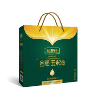 长寿花 金胚玉米油2.5L*2礼盒装