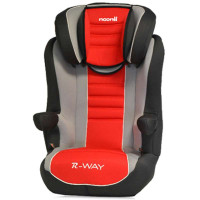 法国原装进口 naonii诺尼亚汽车儿童安全座椅 雅典娜 3岁-12岁 不带ISOFIX接口 经典红