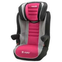 法国原装进口 naonii诺尼亚汽车儿童安全座椅 雅典娜 3岁-12岁 不带ISOFIX接口 玫红色