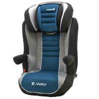 法国原装进口 naonii诺尼亚汽车儿童安全座椅 雅典娜 3岁-12岁 带ISOFIX接口 经典蓝