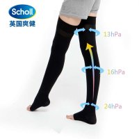 Scholl 爽健  QttO纤腿袜 居家型  长筒袜