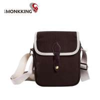 乐渡智者斜挎包MK3003咖啡色