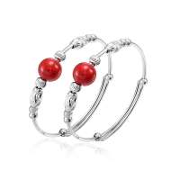 跃进珠宝-S990绿玛瑙儿童手镯12g B00EDZ2EIY