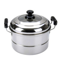 庆展30cm双蒸片两用锅PZ30-1