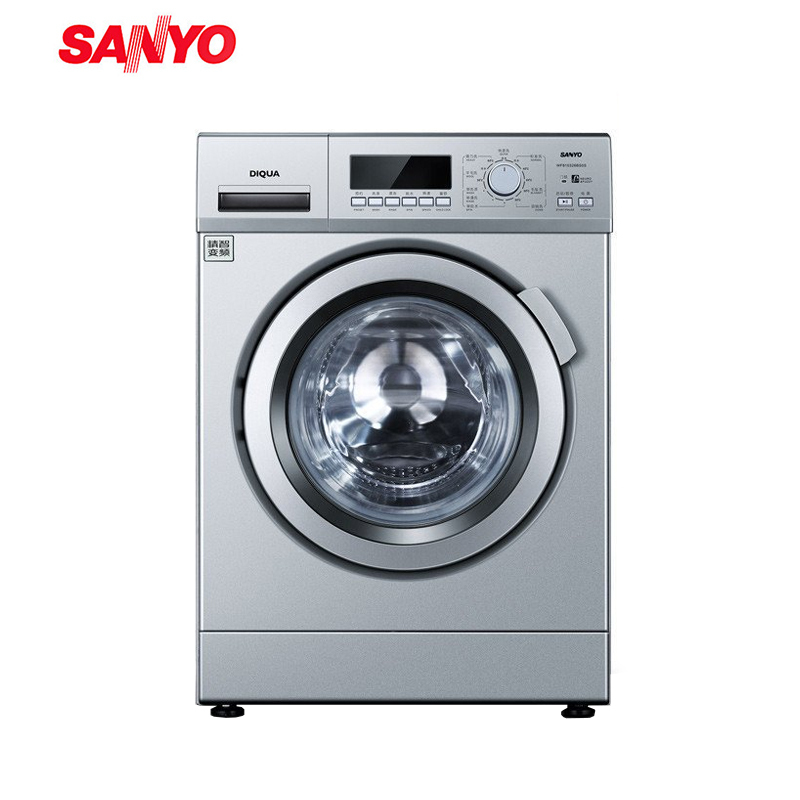 三洋(SANYO)DG-F8026BS 8公斤 全自动变频滚筒洗衣机(银灰色)