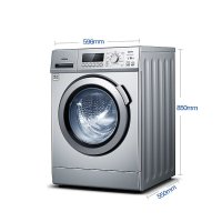 三洋(SANYO)DG-F8026BS 8公斤 全自动变频滚筒洗衣机(银灰色)
