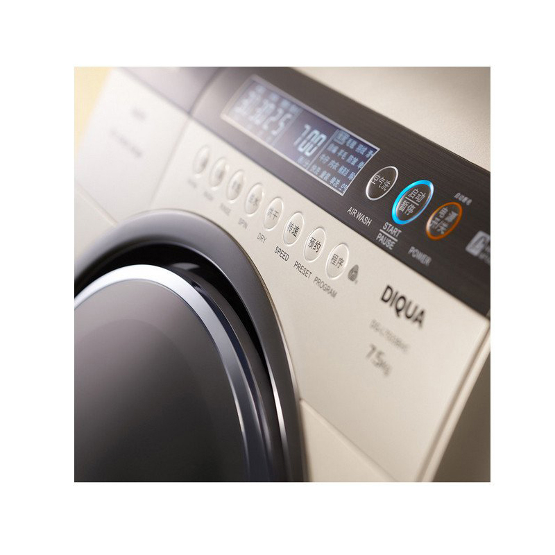 三洋(SANYO)DG-L7533BXG 7.5公斤 全自动 变频斜式 滚筒洗衣机(咖啡金色)