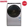 三洋(SANYO) DG-L7533BXS 7公斤大容量变频静音洗衣机 全自动家用斜式滚筒洗衣机