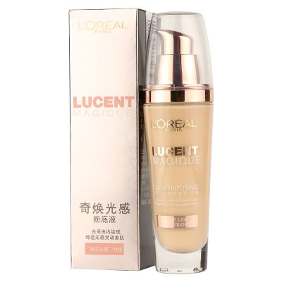 欧莱雅(LOREAL)奇焕光感粉底液 N1 30ml