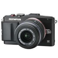 奥林巴斯 数码微单 E-PL6 CAMERA BLK黑色 14-42mm II R  BLK黑色
