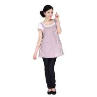 婷美康美婷 防辐射服 防地铁安检X辐射 银线丝带吊带衫 KF1130如图色XL