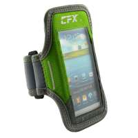 CFX 1503L绿配灰 外部可触控三星i9300/s4运动臂袋 跑步运动手机臂包