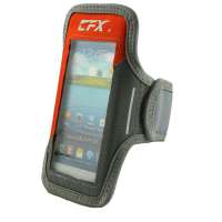 CFX 1503L桔配灰 外部可触控三星i9300/s4运动臂袋 跑步运动手机臂包