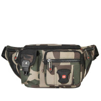 瑞士军刀swissgear迷彩面料户外运动休闲腰包SA-8013迷彩色