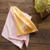 美加惠 超细纤维方巾M-9211 5条装(粉、黄、紫随机发送)