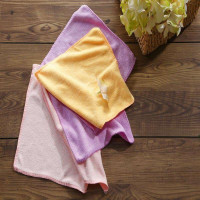 美加惠 超细纤维童巾1013 3条装(粉、黄、紫随机发送)
