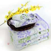 仙迪 无捻提缎绣面巾A-1978粉色