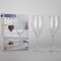 乐美雅 弓箭 晨露高脚杯 红酒杯350ML 6只礼盒装 J0790