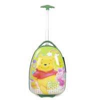 森泰英格SENTYGE 01R绿维尼熊16寸可爱儿童拉杆箱