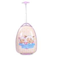 森泰英格SENTYGE 01R粉色喜洋洋16寸可爱儿童拉杆箱