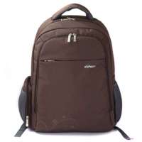森泰英格电脑包 2030棕色15寸双肩背电脑包休闲包