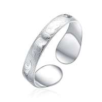 Einite衡润 新品千足银手镯蝶恋花纯手工999银纯镯子送妈妈银饰带证书约28g HR12H0068