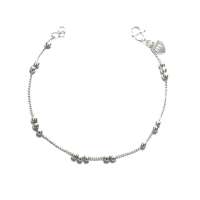 禾场尚腾 纯银 小豆豆手链