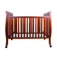贝乐堡 泰迪高级婴儿床浅棕色