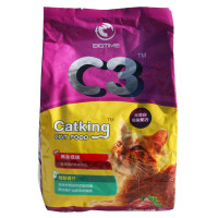 Catking C3 高蛋白低盐配方牛肉蔬菜猫粮1.5KG