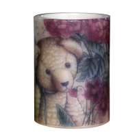 家印象 小熊花纸 矮JC12404