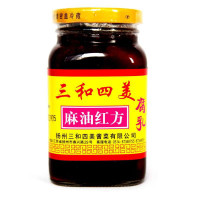 三和四美 麻油红方腐乳 300G