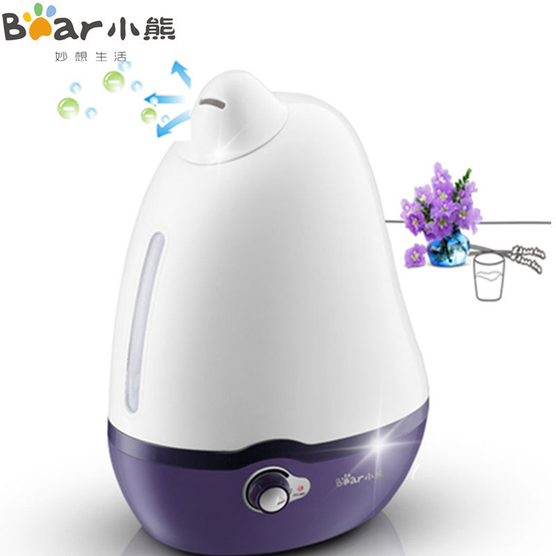 小熊(Bear) 加湿器 JSQ-S1312 2L容量 可爱海豚外观 香薰净化多功能 办公家用加湿机净化器