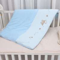 良良快乐成长两用被(无网纯棉胎)浅蓝 LLS04-1B