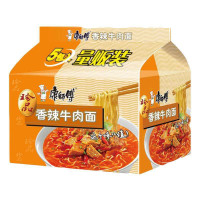 康师傅 珍品袋香辣牛肉五连包