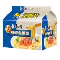 康师傅 珍品袋鲜虾鱼板五连包