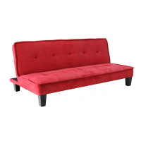 慧乐家里高双人宜家布艺沙发小户型折叠沙发床 1.8米多功能单人坐卧两用床66056