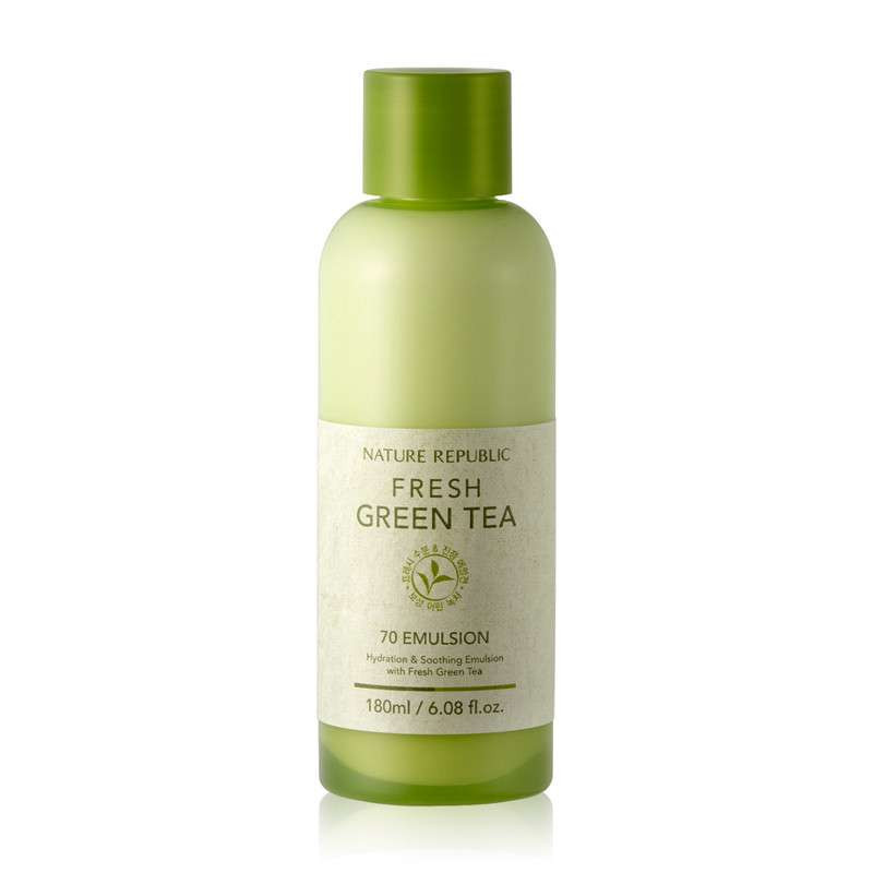 Nature Republic 纳益其尔清新绿茶乳液180ml